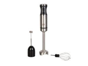 MasterChef Immersion Blender Handheld with Electric Whisk & Milk Frother Attachments