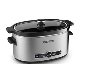 KitchenAid KSC6223SS 6-Qt. Slow Cooker with Standard Lid - Stainless Steel