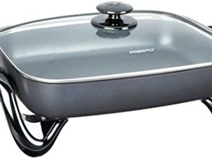 Presto 06852 16-Inch Electric Skillet with Glass Cover