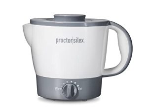 Proctor Silex 32oz Adjustable Temperature Electric Hot Pot Kettle for Tea