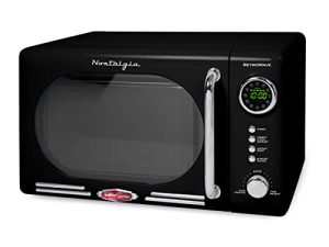 Nostalgia Retro Compact Countertop Microwave Oven