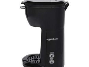 Amazon Basics Compact Dual Brew Single Serve Capsule Coffee Maker