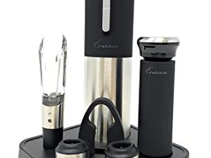 Rabbit Electric Wine Opener Set