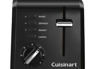 Cuisinart CPT-122BK 2-Slice Compact Plastic Toaster