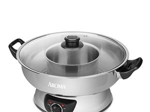 Aroma Stainless Steel Hot Pot