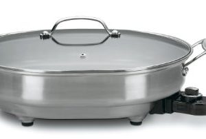 Cuisinart CSK-150 1500-Watt Nonstick Oval Electric Skillet