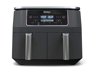 Ninja DZ201 Foodi 8 Quart 6-in-1 DualZone 2-Basket Air Fryer with 2 Independent Frying Baskets