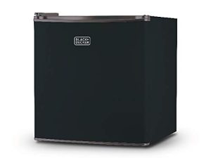 BLACK+DECKER BCRK17B Compact Refrigerator Energy Star Single Door Mini Fridge with Freezer