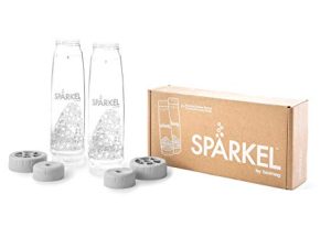 SPÄRKEL Bottle 2-Pack - 2x 750ml (25.4oz.) - Always have a bubbly drink ready - Use Beverage System
