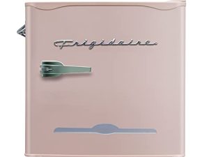 FRIGIDAIRE Coral EFR176- AMZ EFR176 Retro Mini Refrigerator-Energy Saving-Adjustable Thermostat Control-Side Mounted Bottle Opener-Ideal for for Dorm
