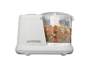 Proctor Silex Durable Electric Vegetable Chopper & Mini Food Processor for Chopping