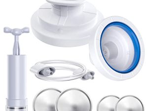 DAIKA Jar Sealer and Accessory Hose Compatible with FoodSaver Vacuum Sealer