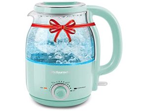 Elite Gourmet EKT1220M 1.2L Electric BPA-Free Glass Kettle