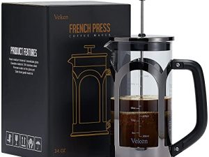 Veken French Press Coffee & Tea Maker