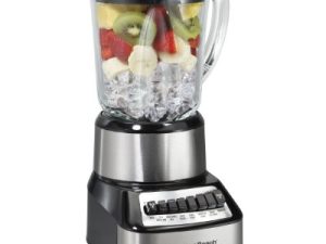 Hamilton Beach Wave Crusher Blender with 40 Oz Glass Jar and 14 Functions for Puree