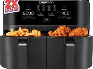 Chefman TurboFry Touch Dual Air Fryer