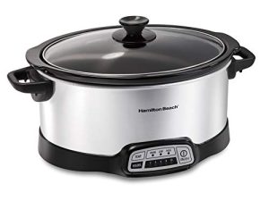 Hamilton Beach 7-Quart Programmable Slow Cooker With Flexible Easy Programming