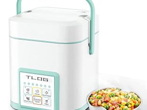 TLOG Mini Rice Cooker 2.5 Cups Uncooked