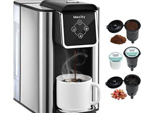 Mecity Coffee Maker 3-in-1 Single Serve Coffee Machine