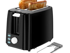 Toaster 2 Slice Best Rated Prime Toaster with 7 Shade Settings Reheat bagel Cancel Function and Removable Crumb Tray toaster for Bread Waffles