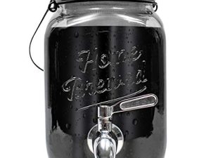 Willow & Everett Cold Brew Coffee Maker - 2 L Iced Tea & Coffee Cold Brew Maker - Glass Pitcher w/ Stainless Steel Spout and Removable Filter