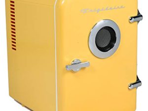 Frigidaire EFMIS151 Mini Portable Compact Personal Home Office Fridge Cooler BUILT IN SPEAKER