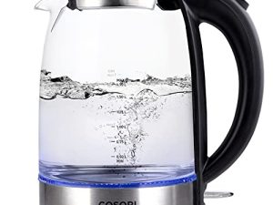 COSORI Electric Kettle with Stainless Steel Filter and Inner Lid