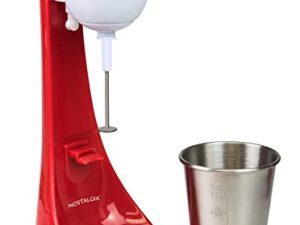 Nostalgia Two-Speed Electric Coca-Cola Limited Edition Milkshake Maker and Drink Mixer