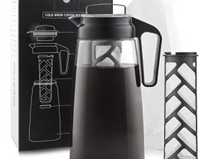 Sivaphe Large Cold Brewer Coffee Maker 2 Quart
