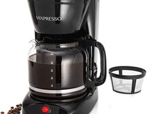 Mixpresso 12-Cup Drip Coffee Maker