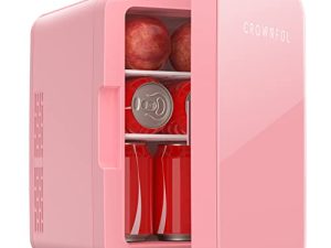 CROWNFUL Multifunctional Mini Fridge
