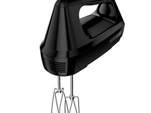 BLACK+DECKER 6-Speed Hand Mixer with 5 Attachments & Storage Case