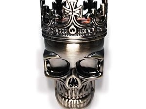 Skull Grinding Crusher 1.7 Inch-Bronze Black (3 piece in 1)