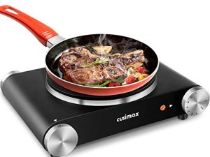 CUSIMAX Electric Burner Hot Plate for Cooking Cast Iron hot plates
