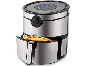 Dash DFAF600GBSS01 AirCrisp Pro Electric Air Fryer + Oven Cooker with Digital Display + 8 Presets