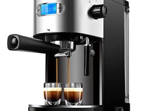 Espresso Machine 20 Bar Coffee Machine with Milk Frother Wand