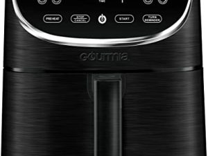 Gourmia Air Fryer Oven Digital Display 7 Quart Large AirFryer Cooker 12 Touch Cooking Presets