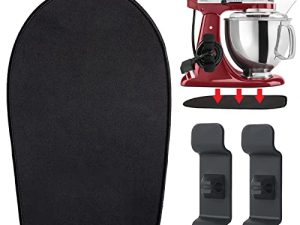 Mixer Slider Mat with 2 Cord Organizers for KitchenAid Stand Mixer