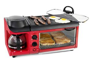 Nostalgia Retro 3-in-1 Family Size Electric Breakfast Station
