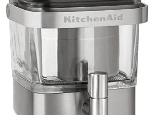 KitchenAid KCM4212SX Cold Brew Coffee Maker-Brushed Stainless Steel