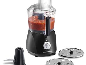 Hamilton Beach ChefPrep 10-Cup Food Processor & Vegetable Chopper with 6 Functions to Chop