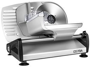 Meat Slicer Electric Deli Food Slicer with Child Lock Protection