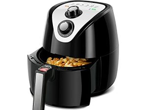 Secura Air Fryer 3.4Qt / 3.2L 1500-Watt Electric Hot XL Air Fryers Oven Oil Free Nonstick Cooker with/Recipes for Frying