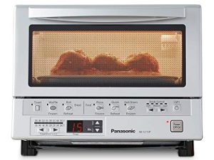 Panasonic Toaster Oven FlashXpress with Double Infrared Heating and Removable 9-Inch Inner Baking Tray