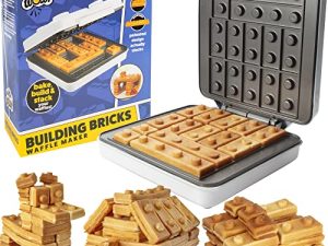 Building Brick Electric Waffle Maker- Cook Fun