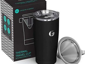 Coffee Gator Coffee Travel Mug - 20 oz Stainless-Steel