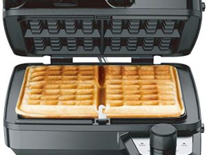 Elechomes Waffle Maker with Removable Plates