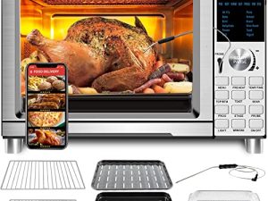NUWAVE Bravo Air Fryer Toaster Smart Oven