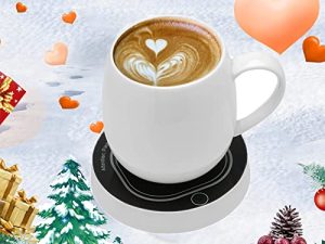 Coffee Cup Warmer for Desk with Auto Shut Off