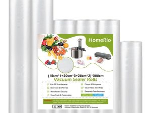 Vacuum Sealer Bags Food Rolls - 6 Inch |8 Inch |11 Inch - Food Vacuum Sealing Bag for Vac Freezer & Seal a Meal Quart Vacuum Sealer Roll